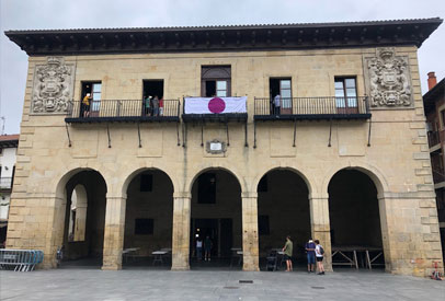 Fachada ayuntamiento de Oiartzun (2023)