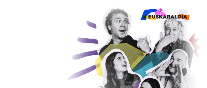 Euskaraldian euskara bizia. Bizi euskaraz!