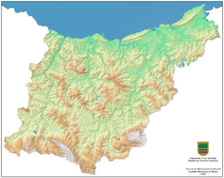 Mapa tectnico de Gipuzkoa